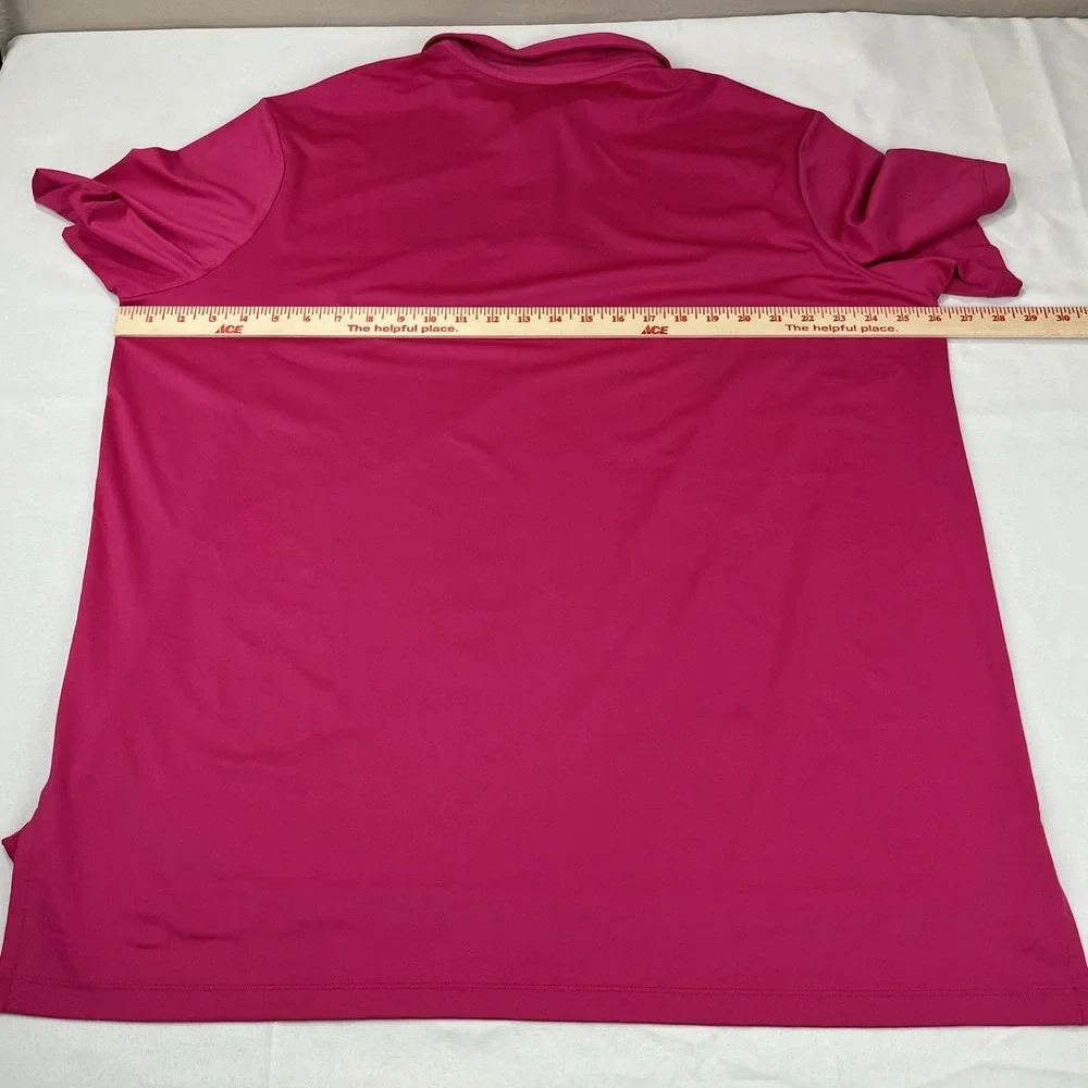 Polo Ralph Lauren Men's Cotton Polo Shirt‎ Hot Pink • 2XL